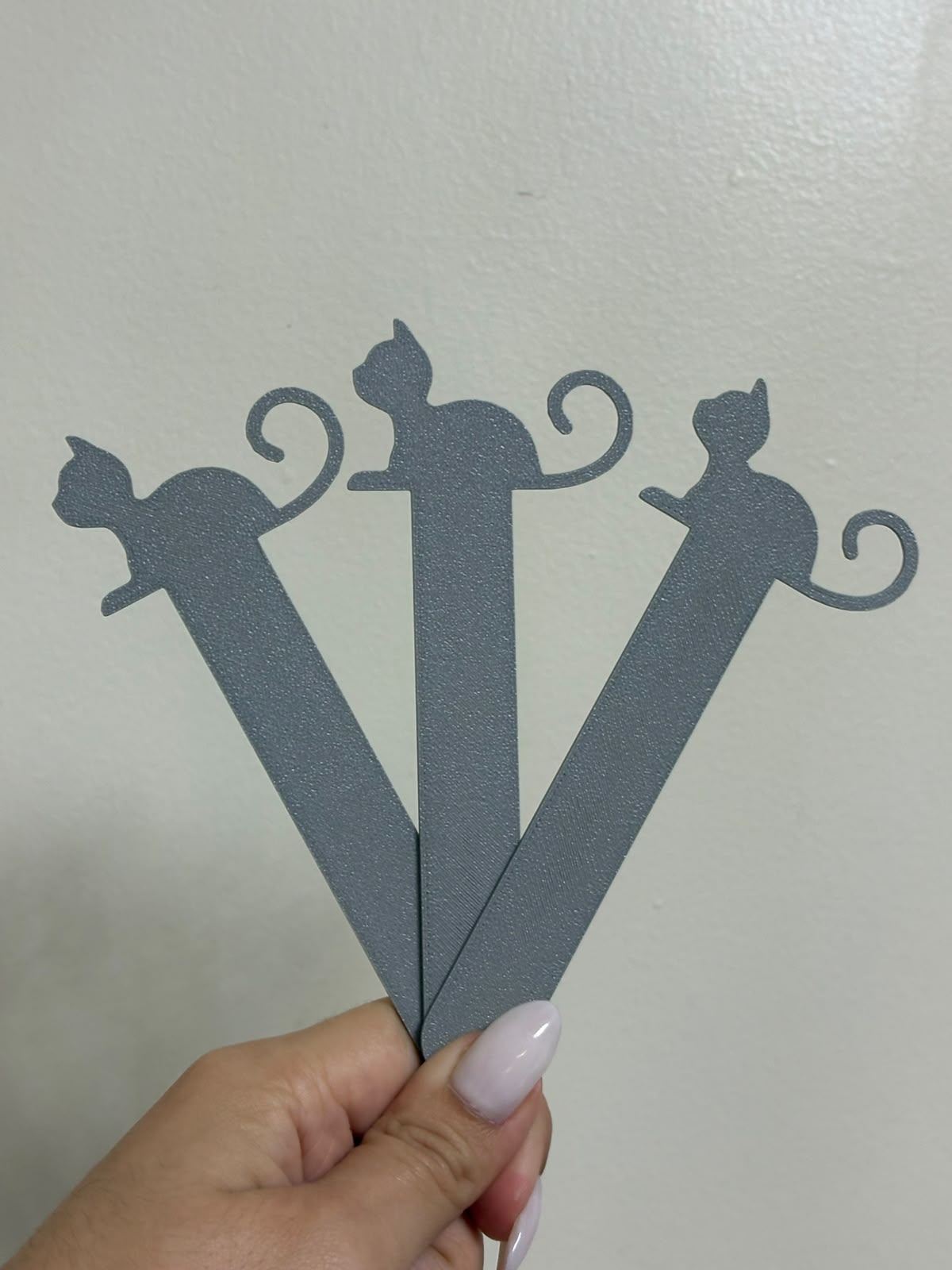 Marca Página Gato Marcador De Livros Decorativo - Kit 3un - Image 4