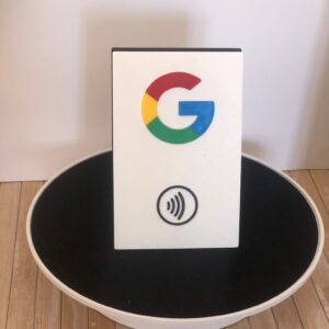 Placa NFC de Avaliação Google personalizada