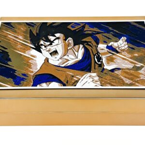 Upcycled Anime Stash Box – Goku Power-Up Tabletop Vault