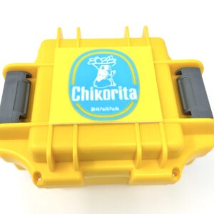 Upcycled Chikorita Banana Vault Case – Single-Slot Hard Storage Case