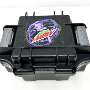 Upcycled Mtn Mew Vault Case – Single-Slot Hard Storage Case