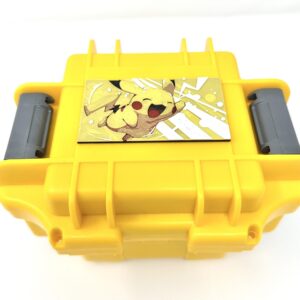 Upcycled Pikachu Volt Vault Case – Single-Slot Hard Storage Case