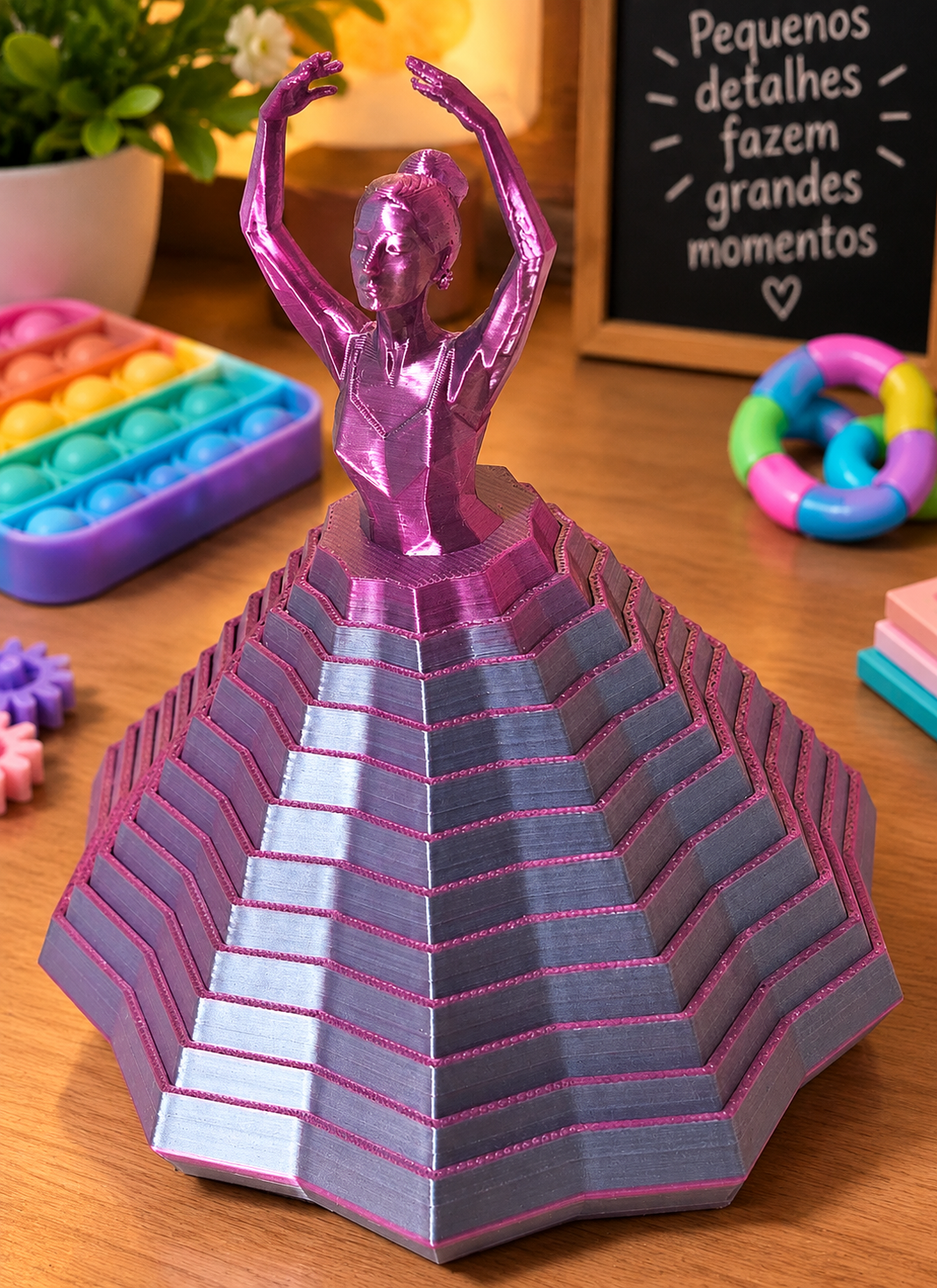 Bailarina - Brinquedo sensorial
