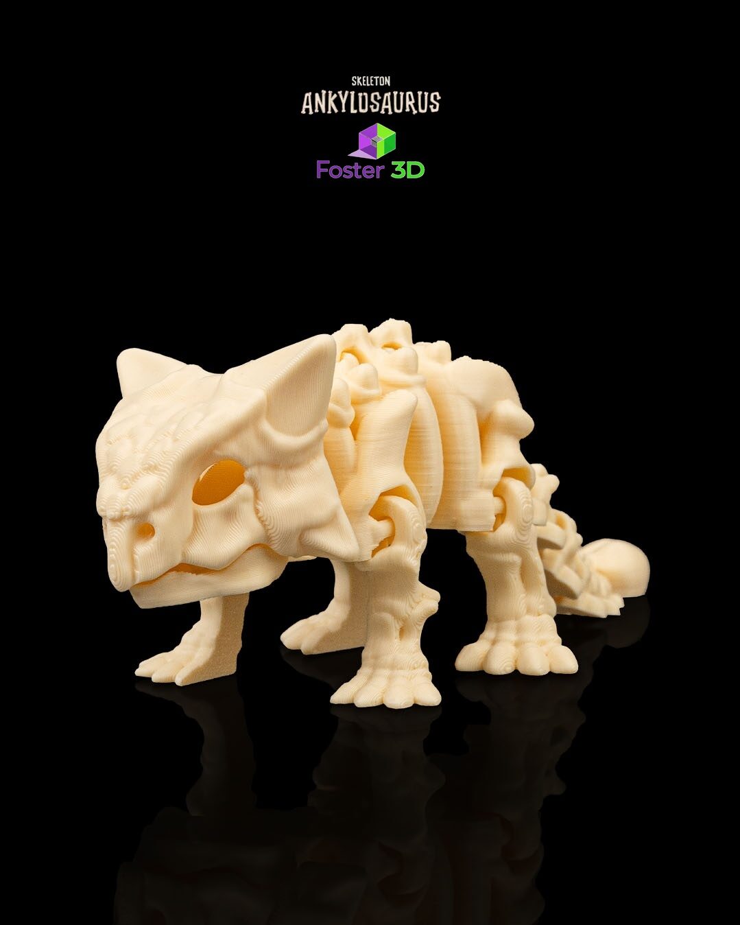 Dinossauro Ankylussaurus - Articulado