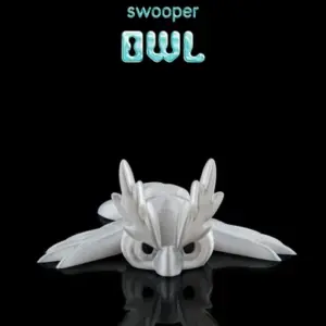 Official STLFLIX Swooper Owl cover with turquoise swooper OWL title above a white owl on black