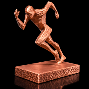 Escultura de corredor