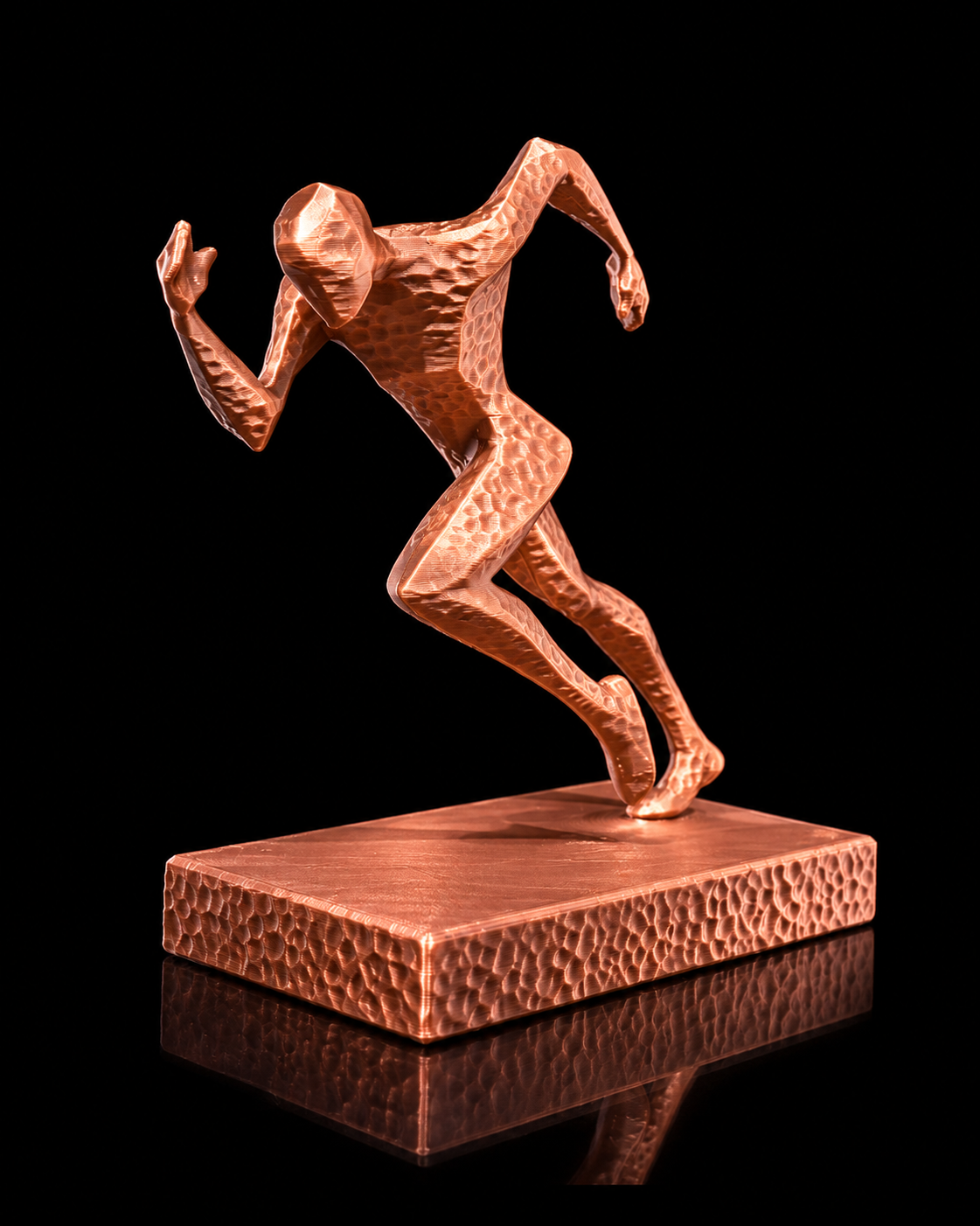 Escultura de corredor