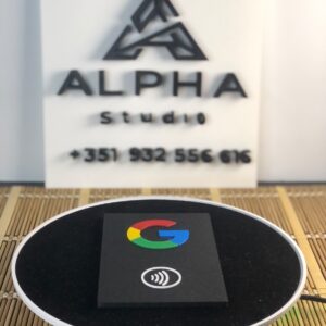 Placa NFC de Avaliação Google personalizada