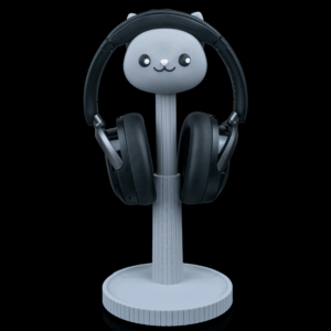 Suporte para Headset / Fone de Ouvido - Gatinho 3D